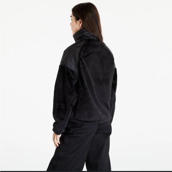 THE NORTH FACE- Versa Panelled Velour Jacket, black , size medium - Picture 2 of 6